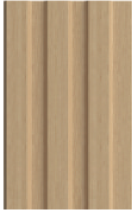 Painel Ripado - Arquitech - Crosswall  Classic - Maple -12mm - 2,80x13,5 cm