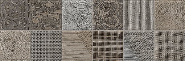 Piso Porcelanato - Incepa - Coleção Sisal - Acetinado - Multicor - 11,00 mm - 300 x 900mm - 1,08 m2