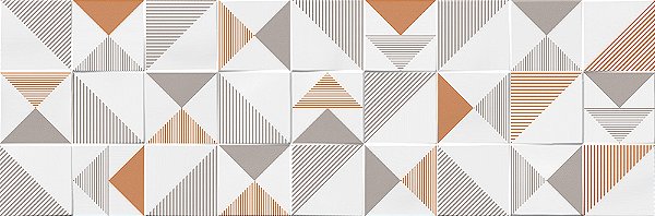 Piso Porcelanato - Incepa - Coleção Artline - Acetinado - Coral - 11 mm - 300 x 900mm - 1,08 m2
