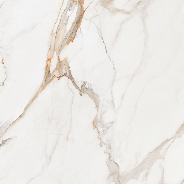Piso Porcelanato - Incepa - Coleção Calacatta Oro - Acetinado - 7,00 mm - 1200 x 1200mm - 2,85 m2