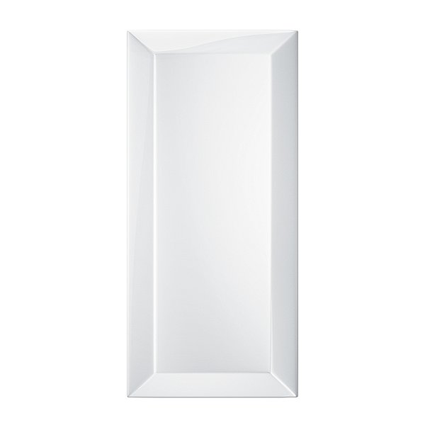 Piso Porcelanato - Roca - Coleção Bisote - Brilhante - Blanco  - 7 mm - 7,7 X 15 - 0,93 m2
