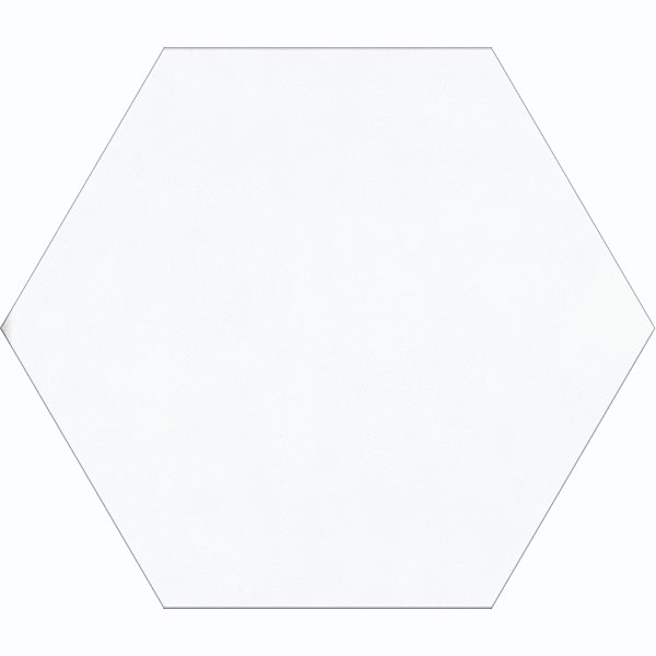 Piso Porcelanato - Roca - Coleção Uno White - Natural - Branco - 7 mm - 20 X 23 - 1,13 m2