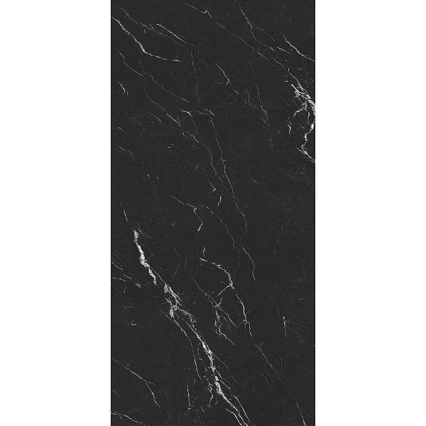Piso Porcelanato - Roca - Coleção Nero Marquina - Polido - Preto - 7 mm - 120 X 120 - 2,99 m2