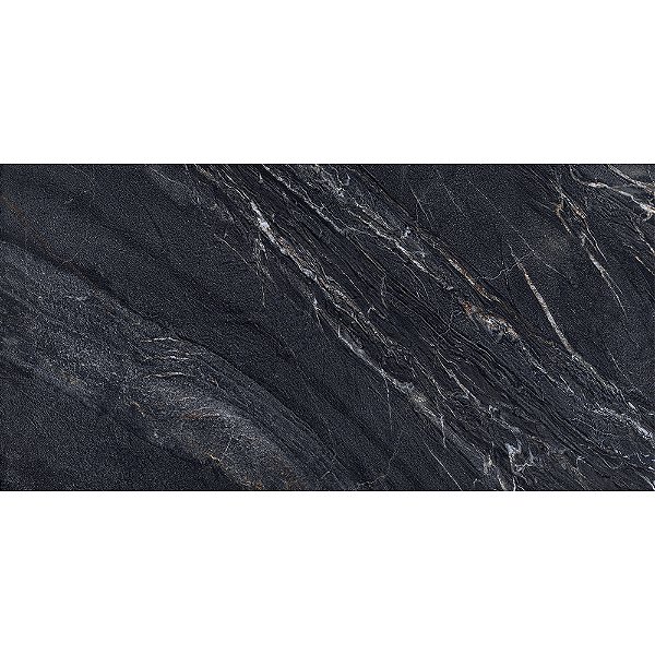 Piso Porcelanato - Roca - Coleção Mirror Black - Lapado - Preto - 7 mm - 60 X 120 - 2,13 m2