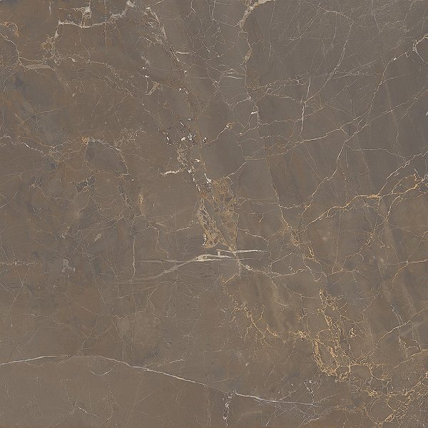 Piso Porcelanato - Roca - Coleção Marble Sorrento - Polido - Marrom - 7 mm - 120 X 120 - 2,85 m2