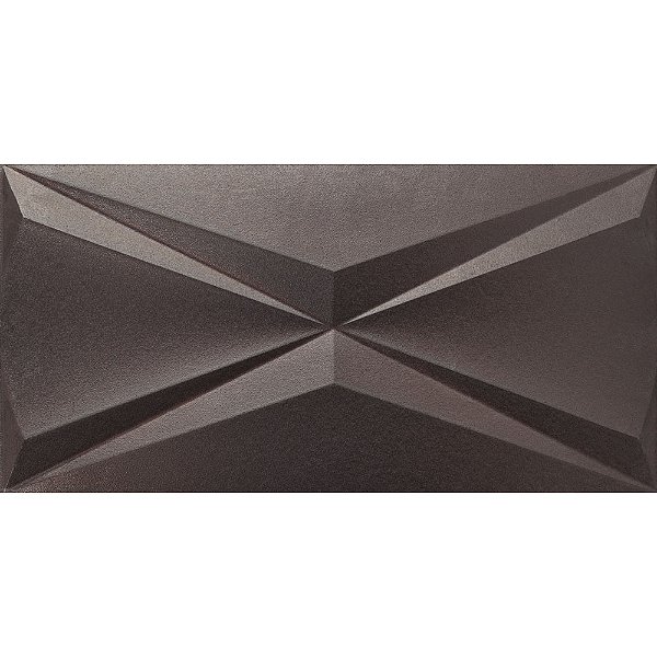 Piso Porcelanato - Roca - Coleção Cubic Steel - Metalizado - Iron - 18 mm - 30 X 60 - 0,72 m2