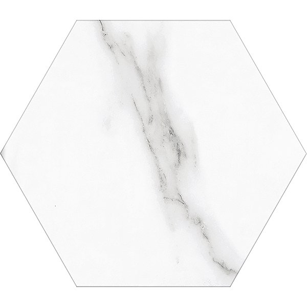 Piso Porcelanato - Roca - Coleção Calacata Light - Natural - Cinza - 7 mm - 20 X 23 - 1,13 m2