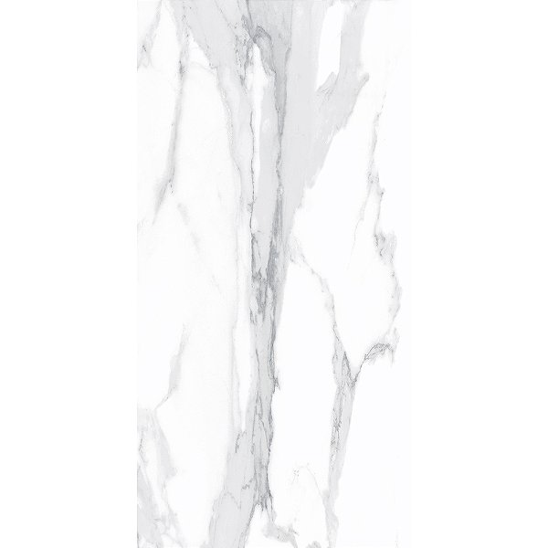 Piso Porcelanato - Roca - Coleção Calacata Light - Polido - Cinza - 7 mm - 60 X 120 - 2,13 m2