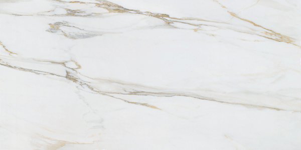 Piso Porcelanato - Roca - Coleção Calacata Gold - Polido - Branco  - 7 mm - 60 X 120 - 2,13 m2