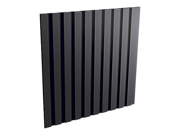 Painel Ripado - Santa Luzia - Ripado 105 Preto