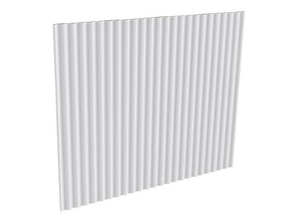 Painel Ripado - Santa Luzia - Duna Branco