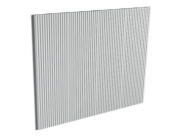 Painel Ripado - Santa Luzia - Nero Frisado Artico