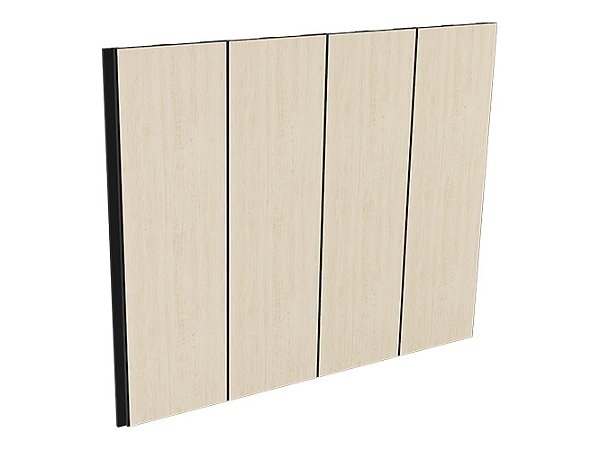 Painel Ripado - Santa Luzia - Nero Cipres Liso