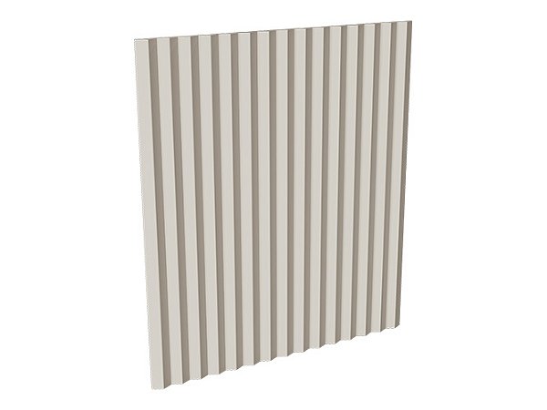 Painel Ripado - Santa Luzia - Gize 144 Fendi