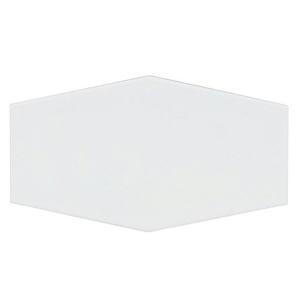 Revestimento - Gabriella -  Soft Hexagono Branco Mate -17,5 X 6,3 - 1,05 m2
