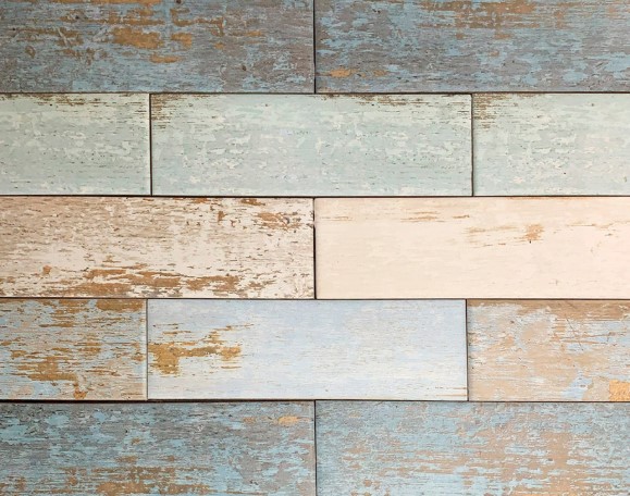 Porcelanato - Gabriella - Brick Wood Color Mate  -7X22cm - 0,96 m2
