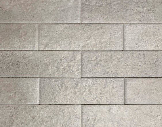 Porcelanato - Gabriella - Brick Gray Mate  -7X22cm - 0,96 m2