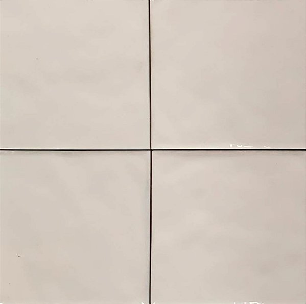 Porcelanato - Gabriella -  Relevo Giz Branco - 15,2 X 15,2 - 1,02 m2