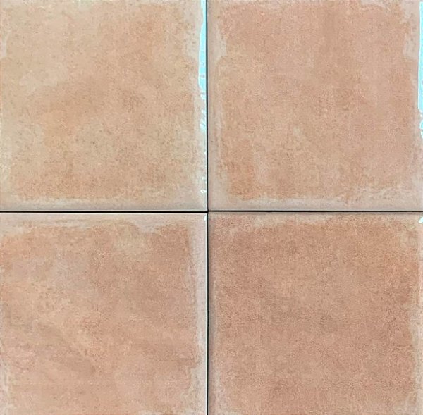 Porcelanato - Gabriella -  Relevo Giz Rosa Mate - 15,2 X 15,2 - 1,02 m2