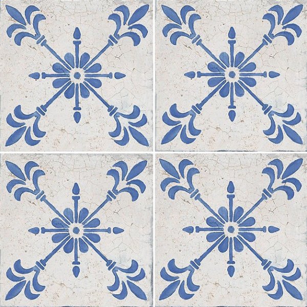 Porcelanato Decorado - Gabriella - Portuguesa Mate 324 - 20,2 X 20,2 - 1,47 m2