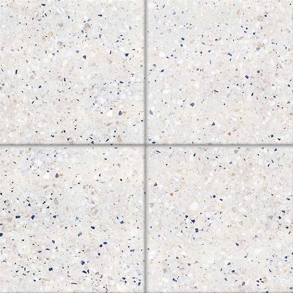 Porcelanato - Gabriella -  Terrazzo White - 20,2 X 20,2 - 1,47 m2