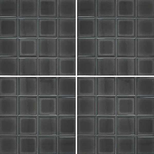 Porcelanato - Gabriella -  Pré Cortado 5X5  Black  Brilho - 20,2 X 20,2 - 1,47 m2