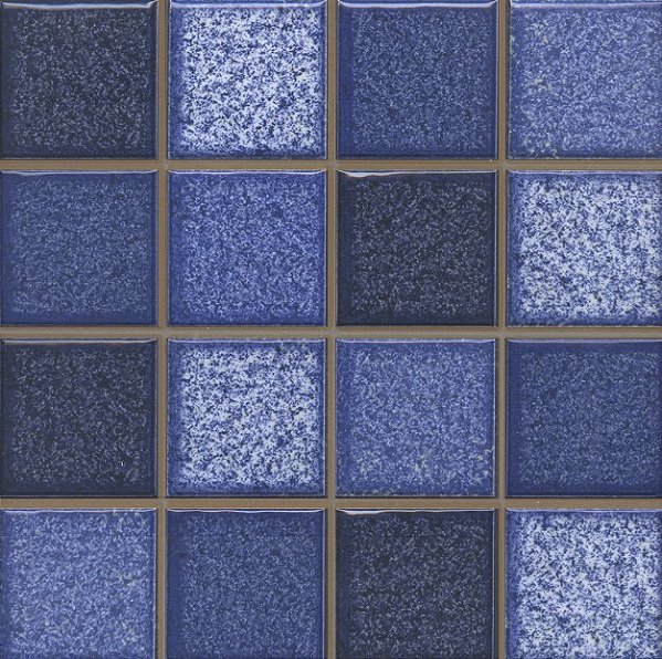 Porcelanato - Gabriella -  Pré Cortado 5X5  Azul - 20,2 X 20,2 - 1,47 m2