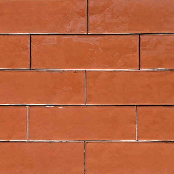 Porcelanato - Sense Decor - Colore Orange Lux - 7x22 - 0,96 m2