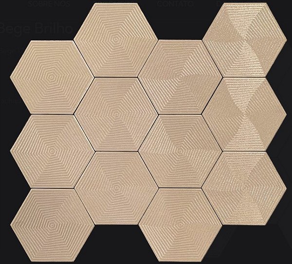 Porcelanato - Sense Decor - Solo Lux Bege - 17x19,5 - 1,00 m2