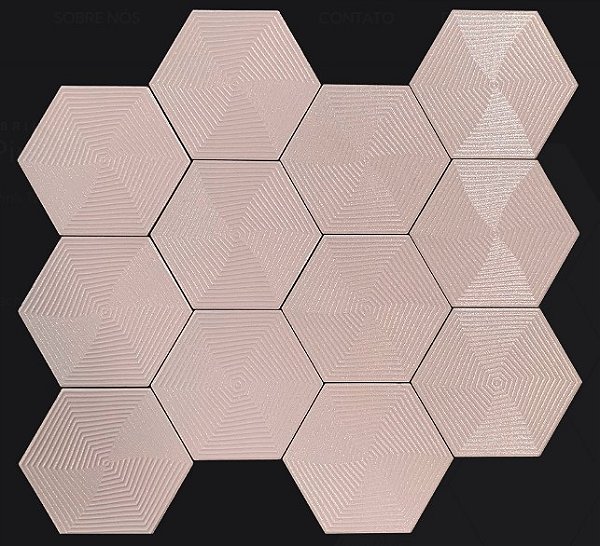 Porcelanato - Sense Decor - Solo Lux Pink - 17x19,5 - 1,00 m2