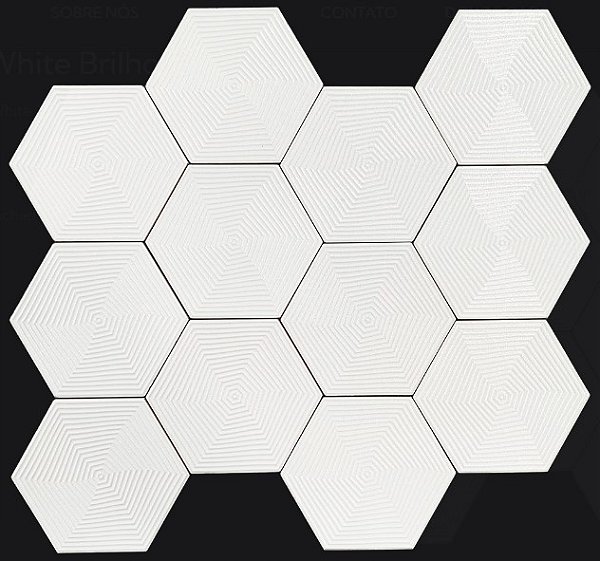 Porcelanato - Sense Decor - Solo Lux white - 17x19,5 - 1,00 m2
