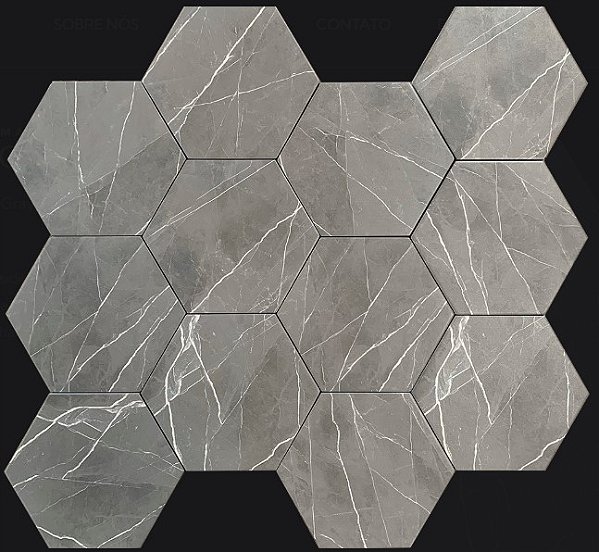 Porcelanato - Sense Decor - Supreme Gray - 17x19,5 - 1,00 m2