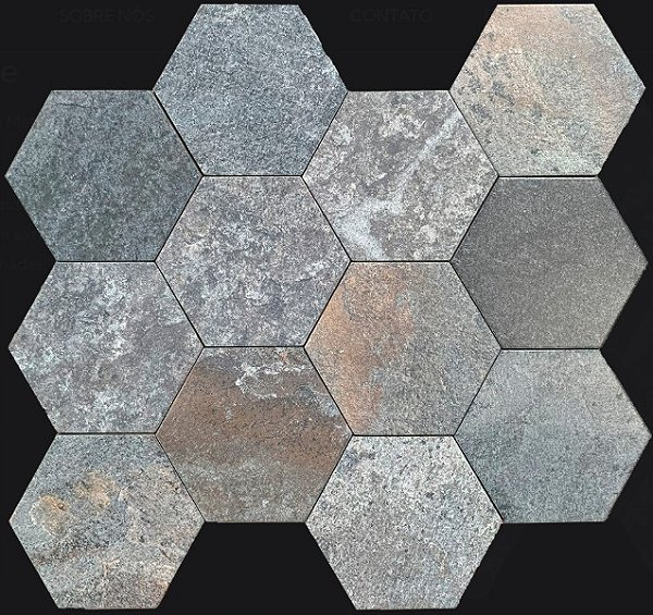 Porcelanato - Sense Decor - Stone Gray - 17x19,5 - 1,00 m2