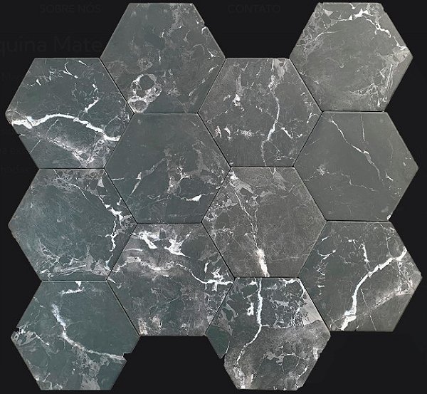 Porcelanato - Sense Decor - Nero Marquina - 17x19,5 - 1,00 m2