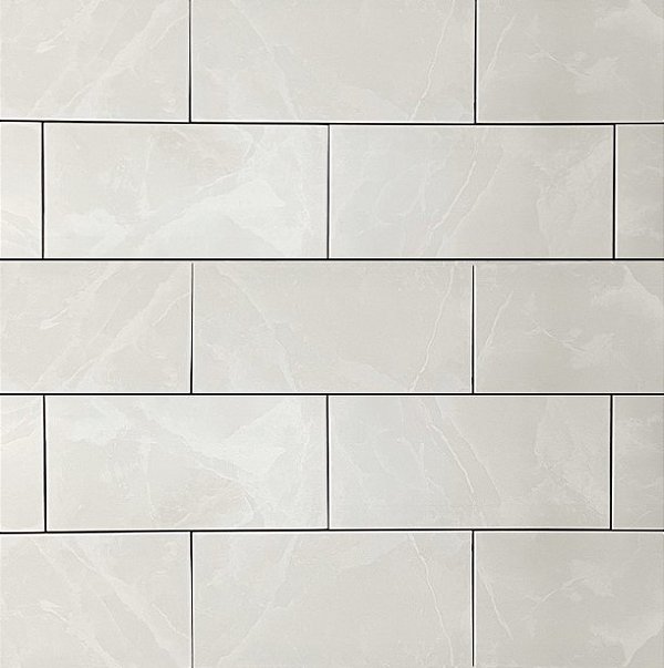 Porcelanato - Sense Decor - Onice Bianco Mate - 14 X 28,5 - 0,90 m2