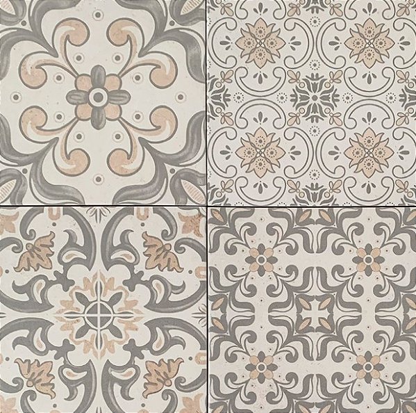 Porcelanato - Sense Decor - Ladrilho Bege - 20 X 20 - 1,50 m2