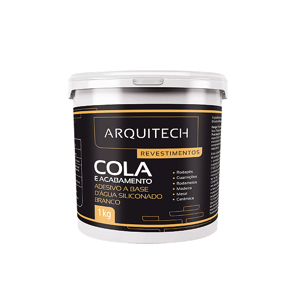 Cola Adesivo para Rodapé - Arquitech - 1kg