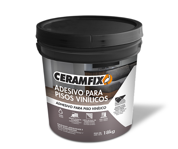 Cola Adesivo para Pisos Vinílicos - Ceramfix - 18kg