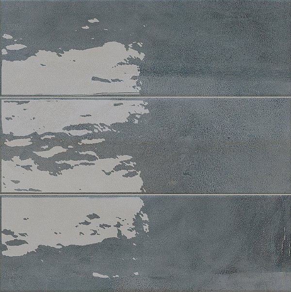 Piso Porcelanato - Incepa - Coleção Aura - Azul - Brilhante - 7,3 mm - 11x30cm - 1,07 m2
