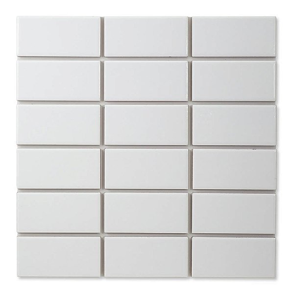 Revestimento - Strufaldi - Colors - White - 5 x 10 - 1,50 m2