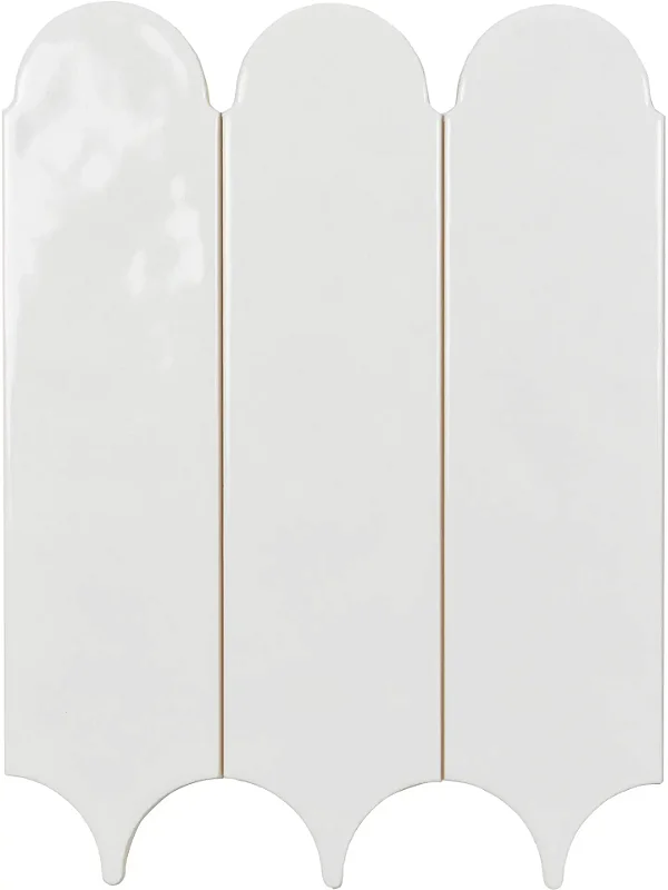 Revestimento - Incepa - Feathers White Ice - BRILHO - 7,3 mm - 7,7x30,5cm - 1,06 m2