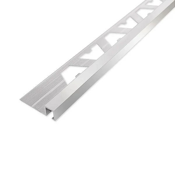Guardacanto - Atrim - Quadra - Cromo Brilhante - Alumínio - 7 x 7 mm - 2,5m linear