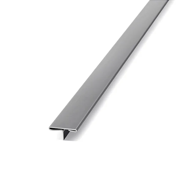 Perfil de Transição - Atrim - Fungo - Escovado - Aço Inox - 10 x 22 mm - 2,5m linear