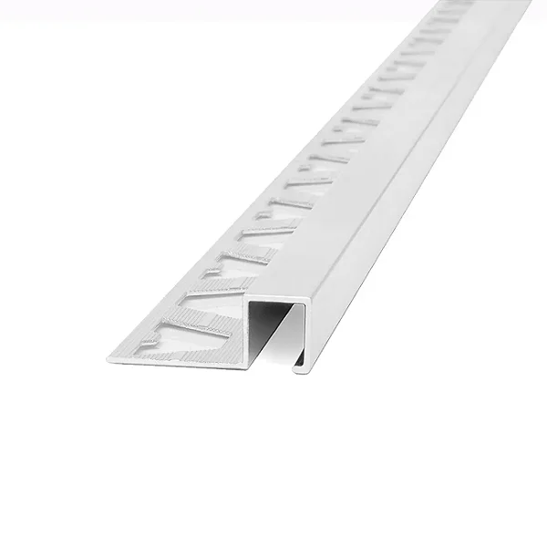 Guardacanto - Atrim - Quadra - Cromo Brilhante - Alumínio - 10 x 10 mm - 2,5m linear