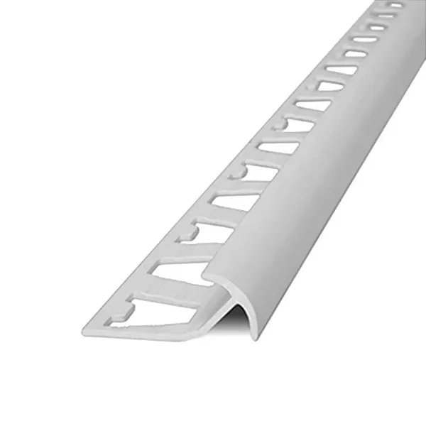 Guardacanto - Atrim - Plus - Cinza Claro - PVC - 9 x 9 mm - 2,44m linear