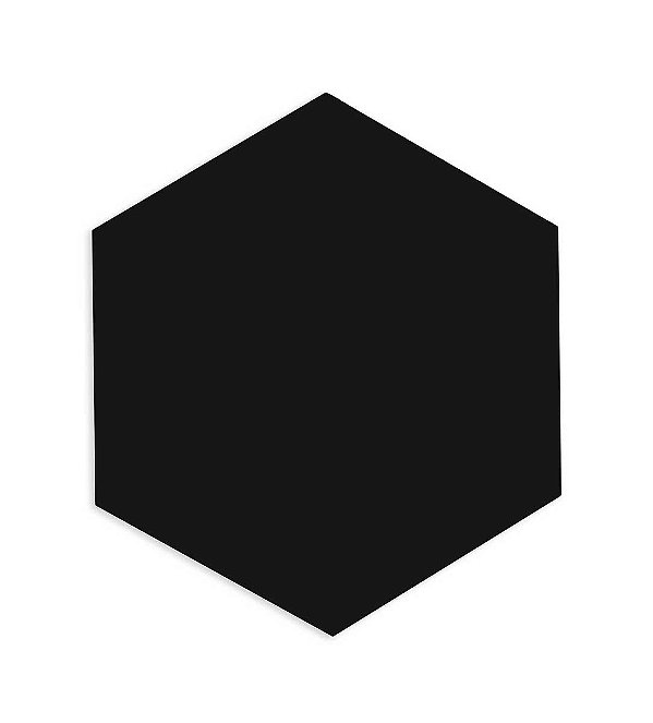 Revestimento - Atlas - Nero - Hexagonal 22,3 cm - 1,03 m2