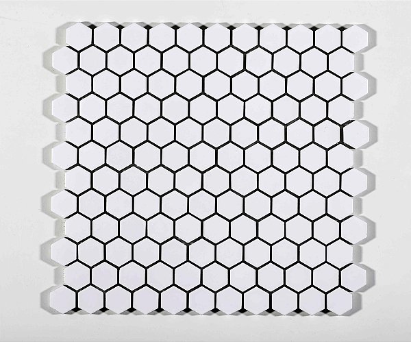 Pastilha de Porcelana - Atlas - Drop System - Artico - Hexagonal 2,65 cm - 1,43 m2