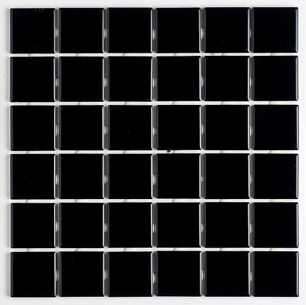 Pastilha de Porcelana - Atlas - Drop System - Preto - 5 x 5 cm - 1,41 m2
