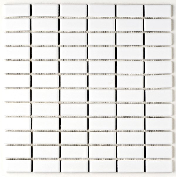 Pastilha de Porcelana - Atlas - Drop System - Branco - 2,5 x 5 cm - 1,41 m2