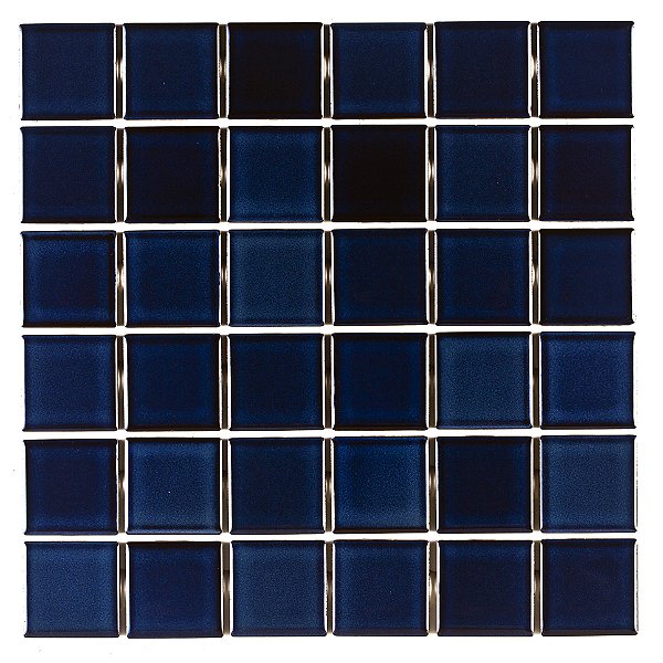 Pastilha de Porcelana - Atlas - Drop System - Cobalto - 5 x 5 cm - 1,41 m2